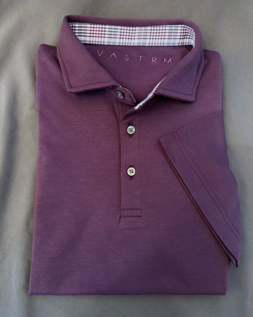 Polos with woven accenting