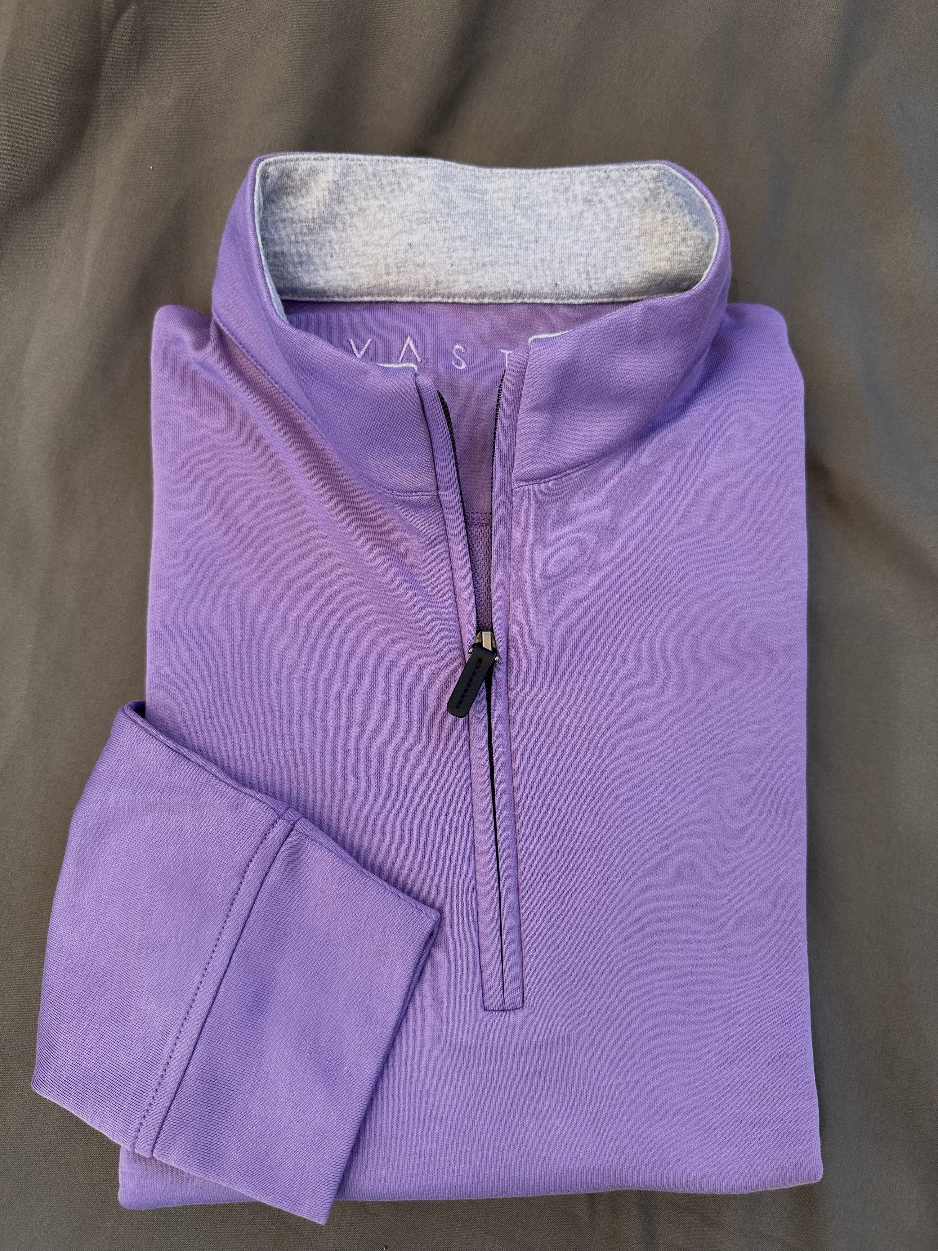 Tech Fabric Quarter Zip Long Sleeve Top (1 color available)