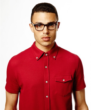 Short Sleeve Knit Dress Shirt