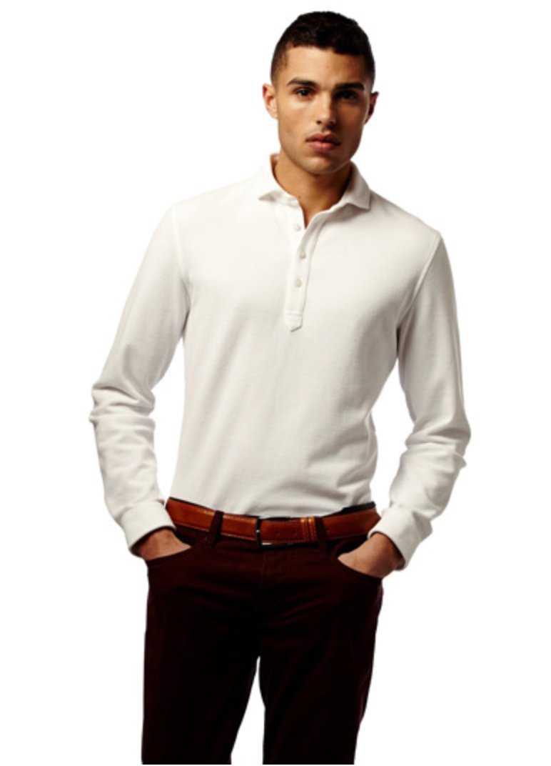 Long Sleeve Polo