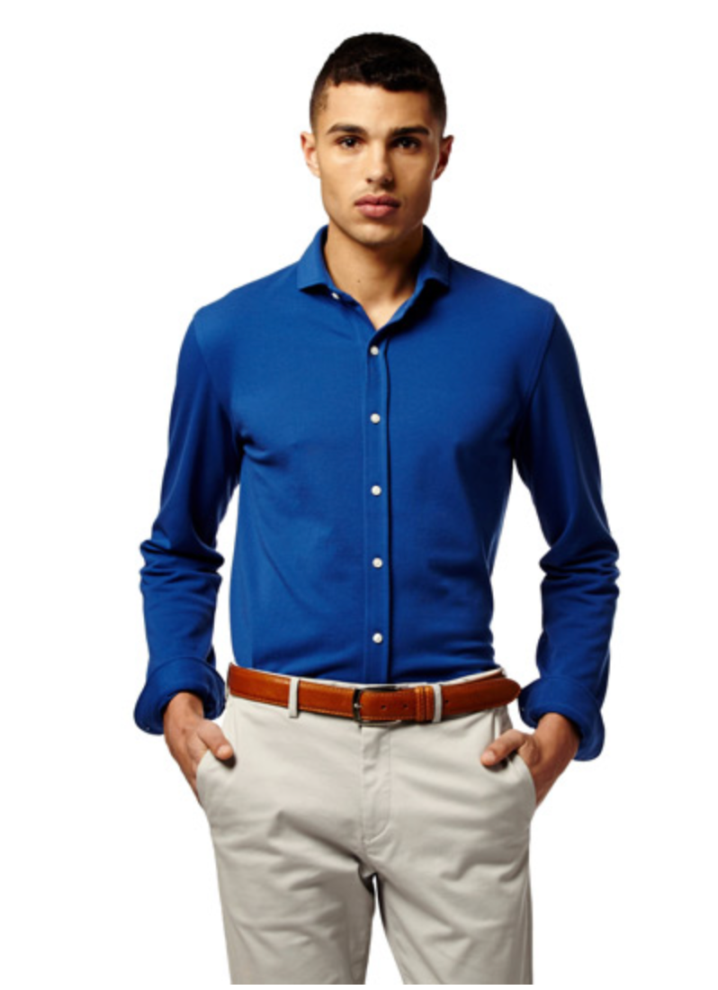 Knit Dress Shirt